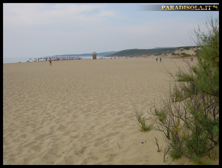 Foto della spiaggia di Piscinas